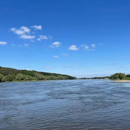 Nyaraló 203-modernes Tiny House An Der Elbe Mit Blick Ins Gruene *